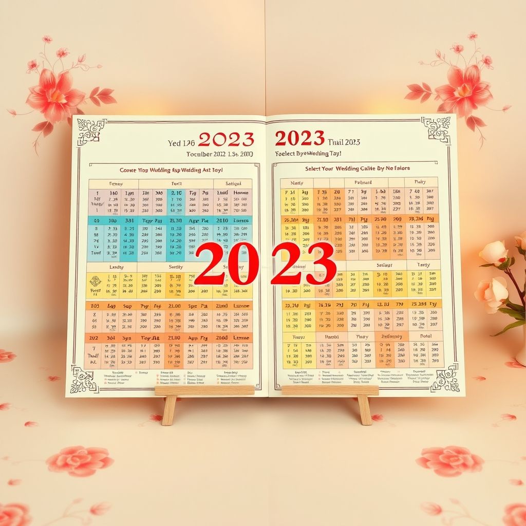 คู่มือดูฤกษ์แต่งงาน 2566 จากวันเดือนปีเกิด